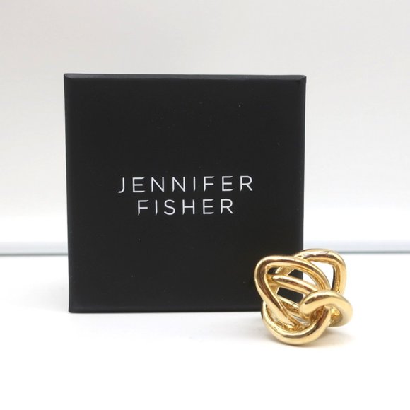 Jennifer Fisher Jewelry - JENNIFER FISHER CHAOS RING BRASS COLLECTION SIZE 6